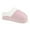 Pink, variant on BERANMEY Thick-Soled Fuzzy Slippers for Women & Men - Cozy Platform House Shoes with Anti-Slip Sole, Warm Plush Lined Indoor Outdoor Short Ankle Slippers