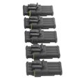 thumbnail image 3 of Electrical Wire Connector Electrical Wire Plug 4Pin Electrical Wire Connector Wire Connector Plug WaConector de cable eléctrico de 4 pines, 5 uds., enchufe hermético impermeable para coche, camión, mo LHCER None, 3 of 5