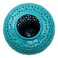 thumbnail image 5 of Red Lantern 25" Carved Temple Jar - Turquoise, 5 of 7