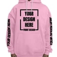 thumbnail image 6 of Tisuna Diy Hoodie For Children Freestyle Design Long Sleeve Hooded Tops Fashion Modern Big Girls Boys Kids Autumn Winter Pullover Diy Hoodies Pink Size 8-9 Years, 6 of 8