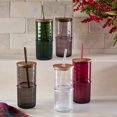 thumbnail image 3 of Better Homes & Gardens 22 oz Ribbed Tritan Sipper, Red, 2-Pack, 3 of 14