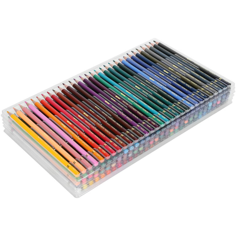 Cergrey Colored Pencil,150Pcs Colored Pencil Multicolor Water‑Soluble Hand  Painted Design Artists Painting Tools,Water-Soluble Colored Pencil