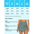 thumbnail image 2 of Women Swim Skirt Drawstrings Sides Swim Shorts Bathing Suit Skirted Swimsuit Bottom, 2 of 8