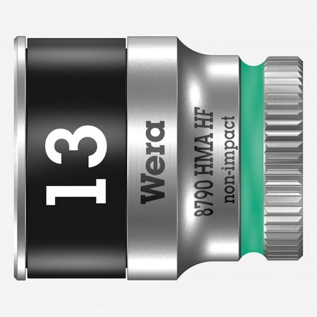 

Wera 003728 8790 HMA HF Zyklop Socket 1/4 Drive with Holding Function - 13mm