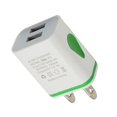thumbnail image 3 of yingyy 2A Quick Charging Dual USB LED USB charging Ports LED Poratble Universal Phone Home Office Charger US Plug, 3 of 9