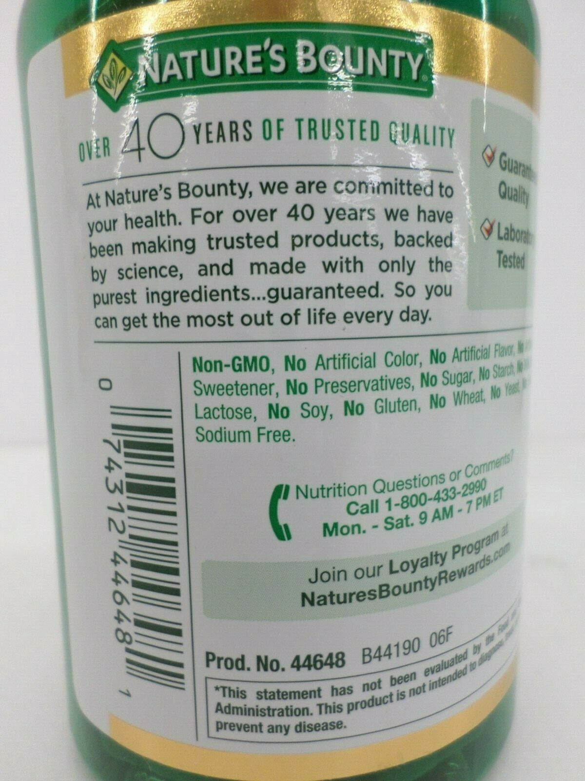 Nature's Bounty Saw Palmetto 450 mg Capsules 250 ea (Pack of 3)
