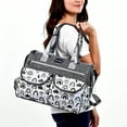 thumbnail image 5 of TELOLY Diaper Bag,11.8"*5.9"*11" Crossbody Diaper Bag,Polyester Tote Diaper Bags,Gray, 5 of 5