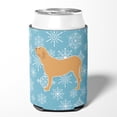 thumbnail image 2 of Caroline's Treasures BB3579CC Winter Snowflake Fila Brasileiro Can or Bottle Hugger, Can Hugger, multicolor, 2 of 5