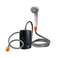 thumbnail image 2 of Estrela 2022 Ducha portátil para camping Ducha eléctrica para exteriores/interiores con indicador de energía de batería, 2 modos de flujo 4400 mAh USB recargable carga rápida, 8.2 pies para camping,, 2 of 6