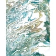 thumbnail image 3 of Studio W 12x14 Black Modern Framed Museum Art Print Titled - Tidal Drift I, 3 of 5