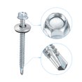 thumbnail image 4 of Tornillos Auto-Perforantes Unique Bargains #12 x 2-1/2' 100uds Galvanizado acero Techos hexagonal, 4 of 6