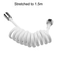 thumbnail image 4 of Telephone line Shower Hose Spring Flexible Water Plumbing Bathroom Accessor, 4 of 8