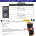 thumbnail image 7 of OTC Knee Support, Encircling Stabilizer Pad, Neoprene, Black, Medium, 7 of 7