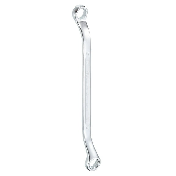 Uxcell 45-Degree Offset Box End Wrench 12mm x 13mm 12 Point Metric Double Box End Wrench Long Offset Torx Wrench