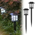 thumbnail image 2 of Matoen Solar Outdoor Lights, 2 Pack Solar Path Lights, Solar Walkway Lights Outdoor, Solar Garden Lights, Solar Pathway Lights Outdoor Waterproof for Garden, Yard, Landscape and Driveway, 2 of 6