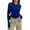 76#Royal Blue, variant on Womens Long Sleeve Crewneck T Shirts Fall Fashion 2026 Basic Crop Tops Going Out Outfits Y2k Clothes Wine L
