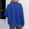 thumbnail image 5 of Women's Casual Jacket Lightweight Baseball Style Outerwear for Daily Wear Spring Autumn Comfort Women's Bomber Jacket Casual Coat, 5 of 7