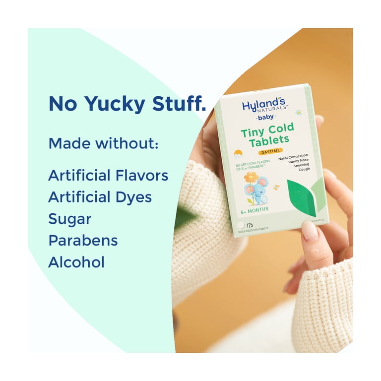 Hyland's Baby Tiny Cough & Cold, 125 Tablets photo 5