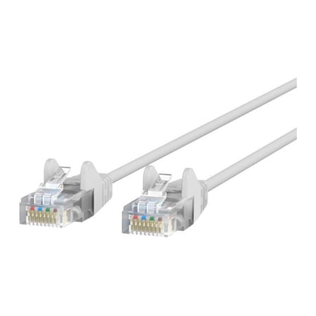 UPC: 0745883806218 | Belkin CE001B10-WHT-S 10 ft. Cat 6 White UTP Snagless 28AWG Patch Cable Bag & Label