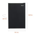 thumbnail image 2 of MAGIC CHEF 4.4 Cu Ft Refrigerator Manual Defrost, E-Star, HMR440BE, 2 of 16