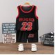 thumbnail image 3 of Conjunto de marca de moda para niños, conjunto deportivo de 2 piezas, chaleco de verano, pantalones cortos, ropa de baloncesto, conjunto sin mangas para niños de 1, 3, 5 y 7 años, 3 of 5