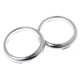 thumbnail image 4 of 2025 Latest Model Pair ABS Chrome Front Fog Light Lamp Cover Trim, 4 of 5