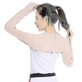 thumbnail image 3 of Mantón de enfriamiento para mujer con orificios para los dedos, protección ultravioleta, manguito de enfriamiento para golf, protección solar, 3 of 4