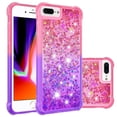 thumbnail image 1 of Funda para iPhone 8 Plus/iPhone 7 Plus Transparente con Brillos Carcasa Protectora Antigolpes con Glitter Brillante, 1 of 5