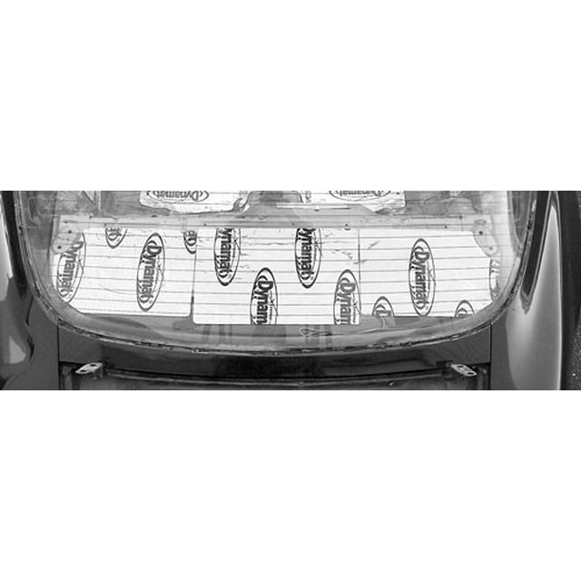 Dynamat Sound Dampening Kit XGM F2 P Xtreme; Package Try Kit; 1/16 Inch Thickness; Butyl Rubber With Aluminum; Custom Cut