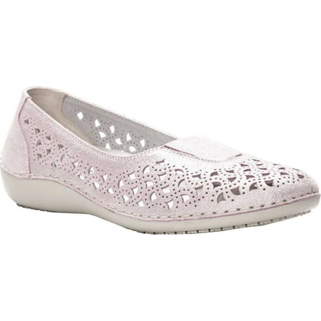 

Women s Propet Cabrini Ballet Flat Blush Full Grain Leather 10 2E