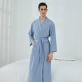 thumbnail image 1 of Bata de pijama de pareja Premium, bata Unisex elegante y cómoda para Spa, bata de Hotel suave y absorbente, 1 of 5