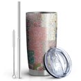 thumbnail image 2 of 20 Oz Pioneer Flower Coffee Tumbler Double Wall Insulated Stainless Steel Water Bottle | Metal Reusable Thermoses Flask with Cup Cap | Leak & Sweat Proof with Anti-Dust Lid, 2 of 7