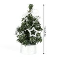thumbnail image 2 of Tabletop Christmas Tree, 5.9" Ornament Small Christmas Tree Holiday Party Home Table Decoration Christmas Gifts, 2 of 5