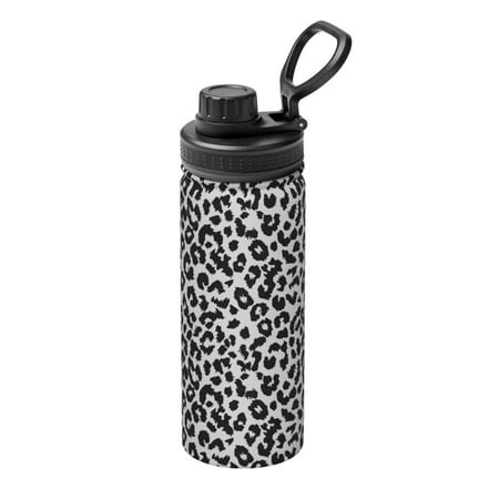 

Hirioo Similar To Leopard Print for 18oz Sports Insulated Kettle for Gym Hiking Camping Running Mountain Bike Outdoor Sports