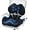 Black, variant on X Large Memory Foam Seat Cushion Lumbar Support Pillow for Sciatica & Tailbone Pressure Relief Coccyx Pad for Office Chair, Car,Wheelchair,Home,Office