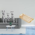 thumbnail image 2 of Escultura de figura sentada, bandeja para servir, cocina, mango de cerámica rectangular, adecuada para regalar, decoración del hogar, oficina, fiesta., 2 of 8