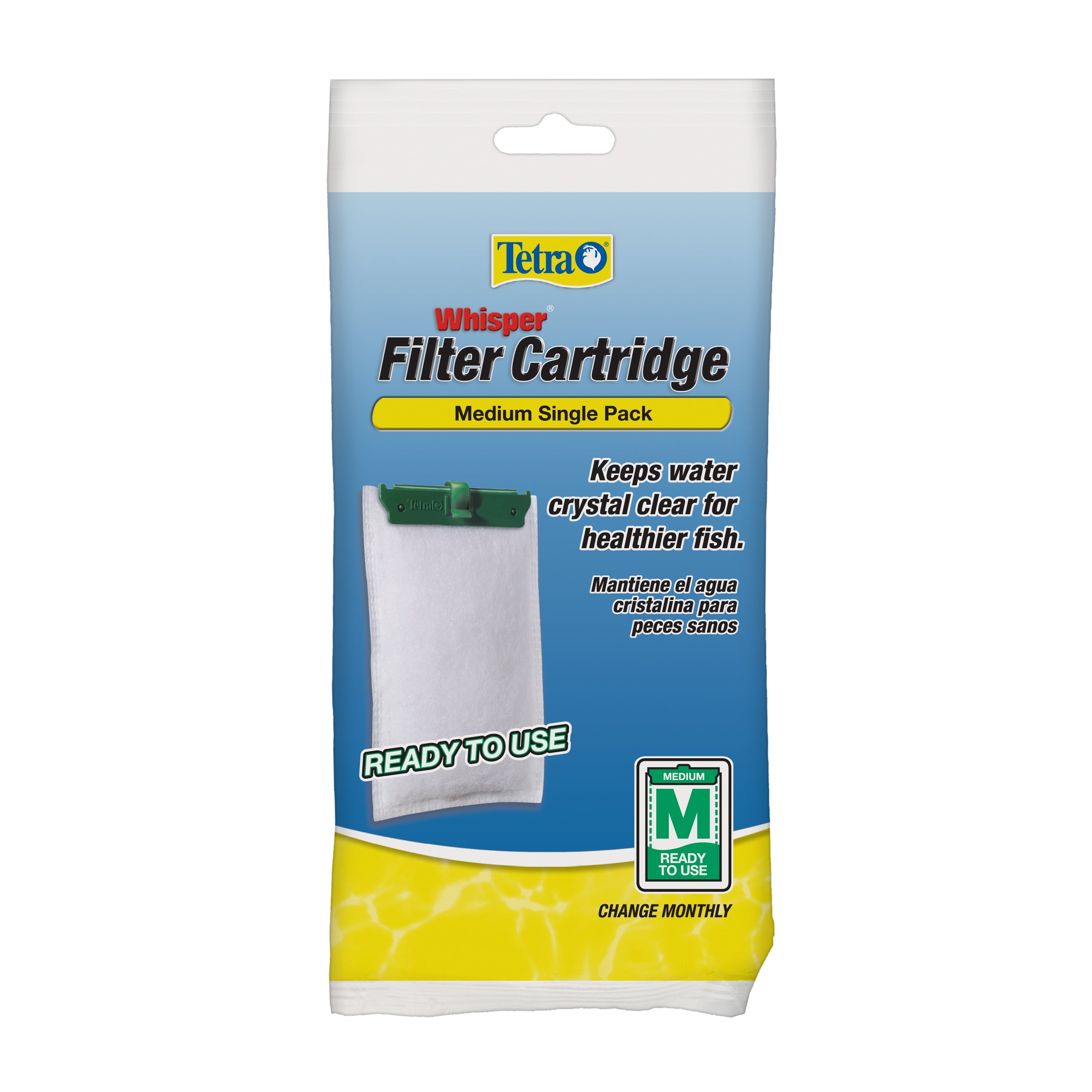 Tetra Whisper Filter Cartridge Medium Single Pack, ReadyToUse