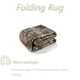 thumbnail image 7 of BERTHMEER 2'x3' Area Rugs Washable Small Rugs for indoor Entryway Bedroom Vintage Oriental Distressed Rugs, Rust, 7 of 7