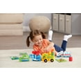 thumbnail image 3 of LeapFrog LeapBuilders Soar and Zoom Vehicles Learning Blocks Toy, 3 of 15