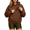 thumbnail image 4 of Snack Hoodie With Pouch Cat Pouch Hoodie Puppy Holder Pullover Top Unisex Oversized Hoodies Pet Holder Cat Dog Large Pouch Carriers Pullover Sweatshirts Sweater Tops Fall Winter Clothes, 4 of 7