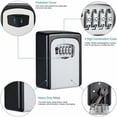 thumbnail image 5 of Secure Key Box with 4-Digit Code, Waterproof Rustproof, for Home, Office, Garage, Gym - Wall Mountable, 5 of 5