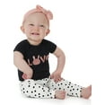 thumbnail image 3 of Onesies Brand Baby Girl Bodysuit & Pants Set, 6 Piece Outfit Set, Sizes Newborn - 12 Months, 3 of 13