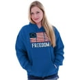 thumbnail image 5 of American Colonies Flag USA Freedom Hoodie Sweatshirt Women Men Brisco Brands M, 5 of 6