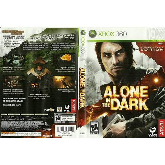 Alone in the Dark (Soundtrack Edition) PARA XBOX 360 - Atari xbox 360