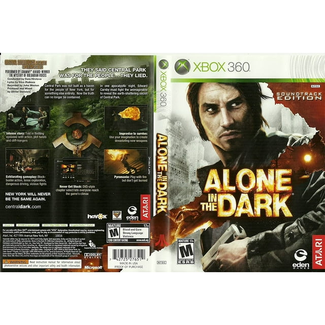 Alone in the Dark (Soundtrack Edition) PARA XBOX 360 - Atari xbox 360