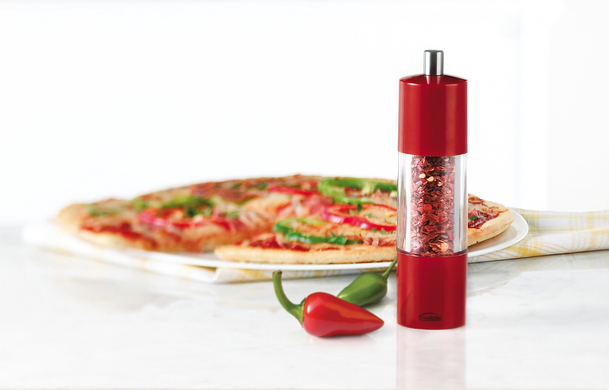 red chili pepper grinder