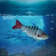 thumbnail image 2 of Señuelos de pesca realistas de 10 cm, multiarticulados, de hundimiento lento, cebos duros, accesorios de pesca, 2 of 5