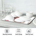 thumbnail image 7 of Yayeee Dish Drying Mat for Kitchen Counter 18"x24" Microfiber Absorbent Pad, White Chocolate Cakes, 7 of 7