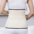 thumbnail image 5 of Winter Thicken Thermal Cashmere Waist Warmer Lumbar Support Belt Abdominal Stomach Protector Wrap Band Back Brace Kidney Binder, 5 of 5