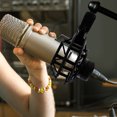 thumbnail image 4 of Microphone Professionnel Support de Micro Anti-vibration Pratique Noir, 4 of 6